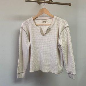 Madewell Waffle Casual Sweater